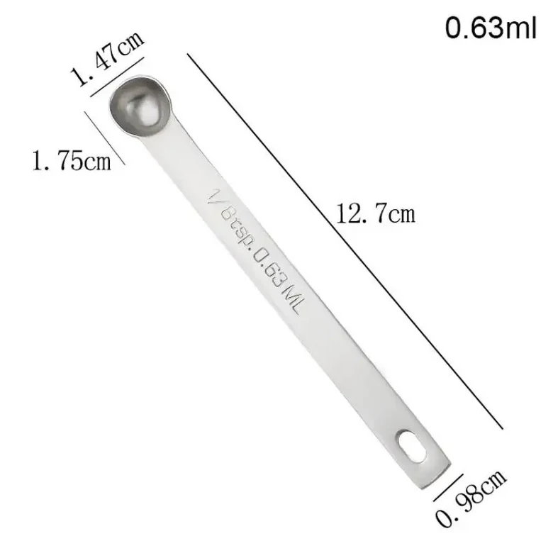 1개 주방 계량 스푼 스케일 표시 304 스테인리스 스틸 직사각형 커피용 계량 스푼 파우더 커피용품 11,300원