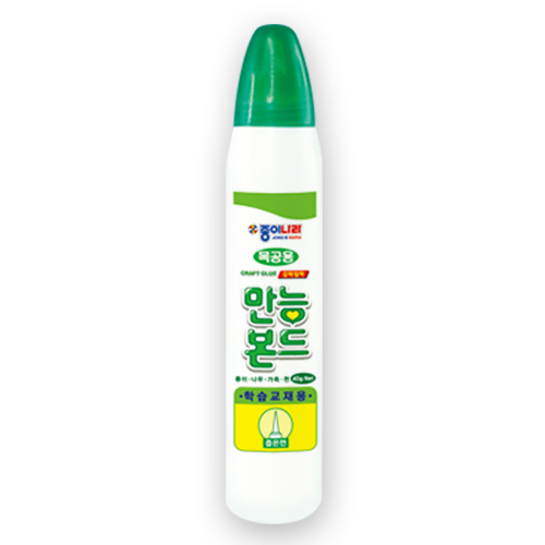 종이나라 학습교재용 목공용 만능본드 40g 12개포장 기능성풀 8,750원