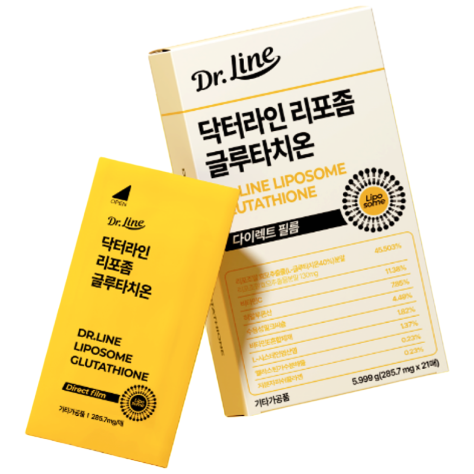 닥터라인 리포좀 글루타치온 필름 21p, 5.999g, 3개 51,300원