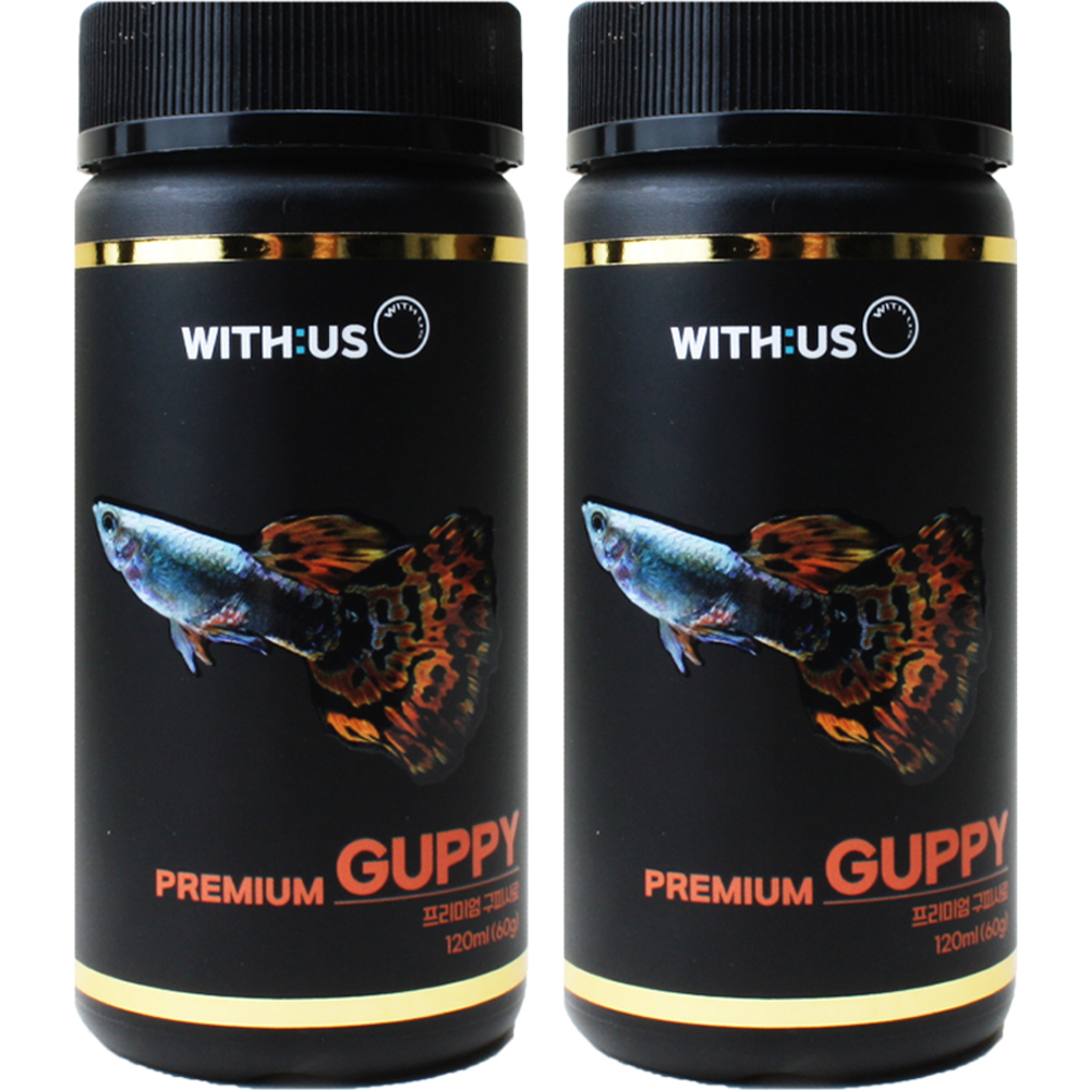위더스 프리미엄 구피 사료 9,000원