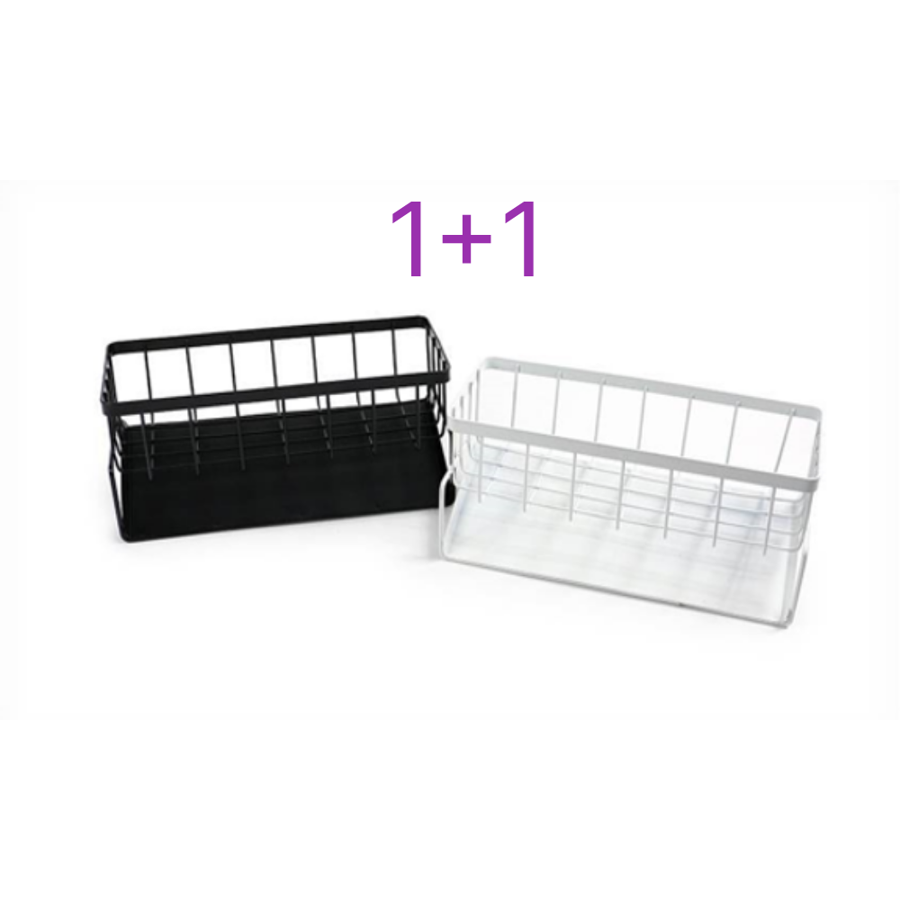 제이르카 수세미정리대 수세미받침대 씽크대 수세미홀더 수세미 건조대, 1개, 화이트,블랙 32,100원