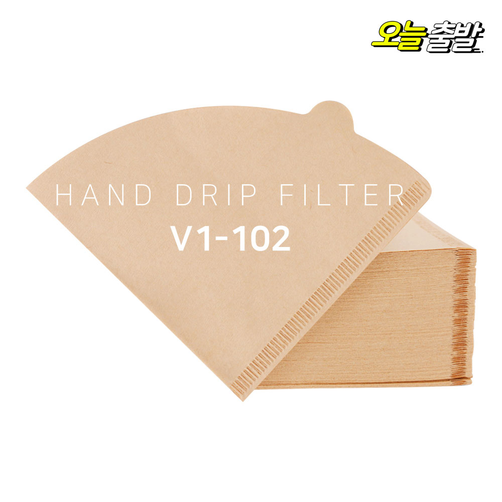 커빙 핸드드립 커피 필터 V2 40매 100매 거름종이 3,700원
