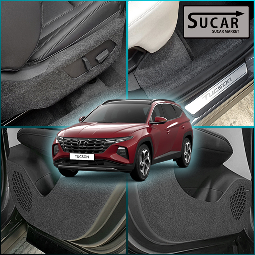 투싼 NX4 가솔린/디젤 전용 슈카마켓 도어커버 스크래치방지 현대, 16_트렁크범퍼커버 8,990원