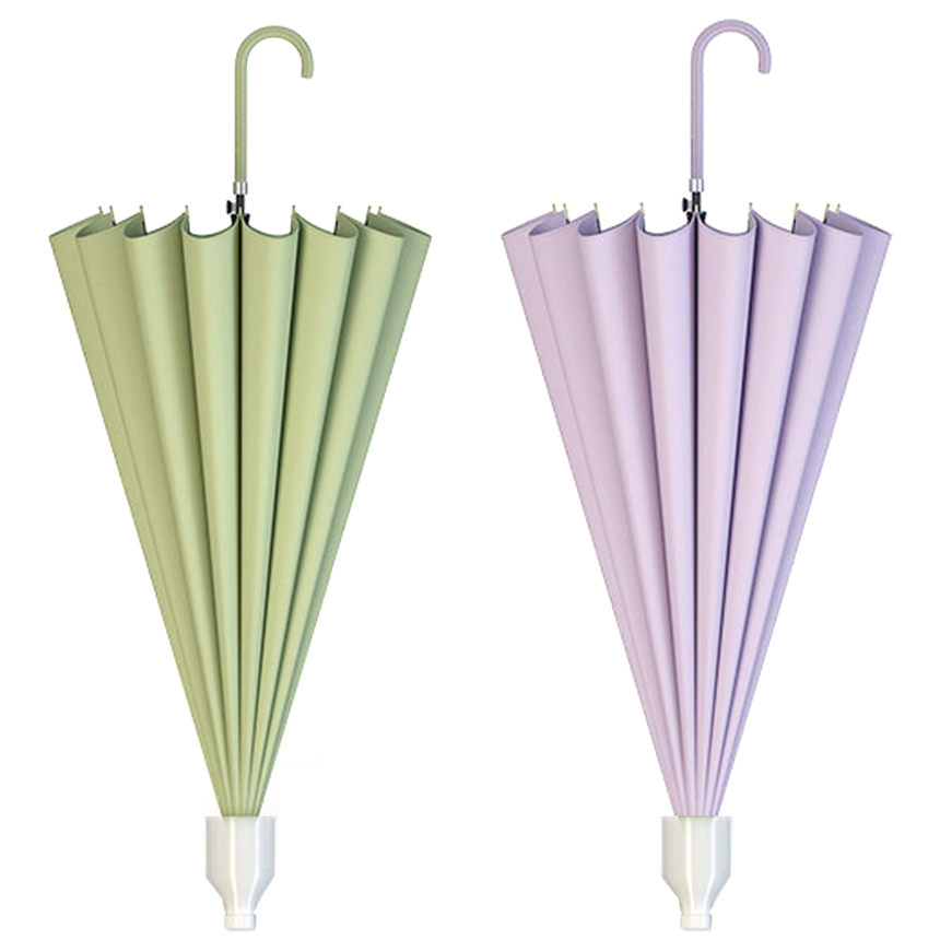 (재고처리) 1+1 빗물받이 캡커버 파스텔 장우산 10,000원