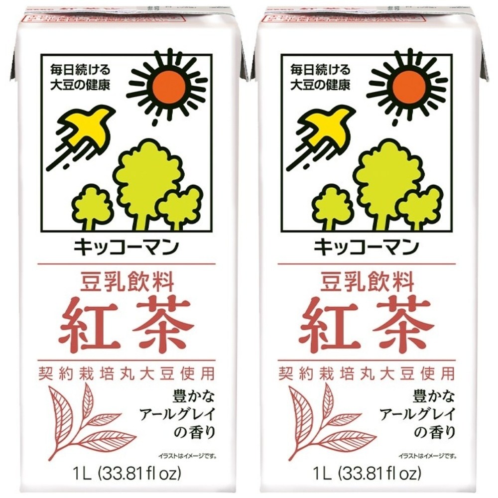 기꼬만 두유 홍차맛, 1L, 2개 11,900원