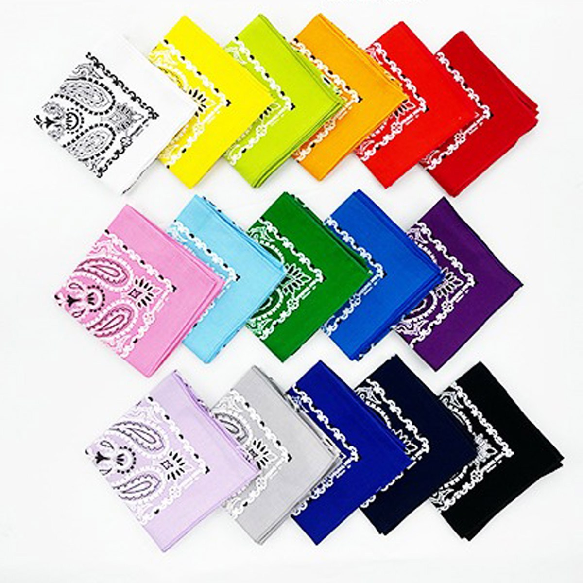 악세사리마켓 반다나 페이즐리 국산 면 레트로 스카프 등산 캠핑 운동회 체육대회 런닝 손수건 1장 5,900원