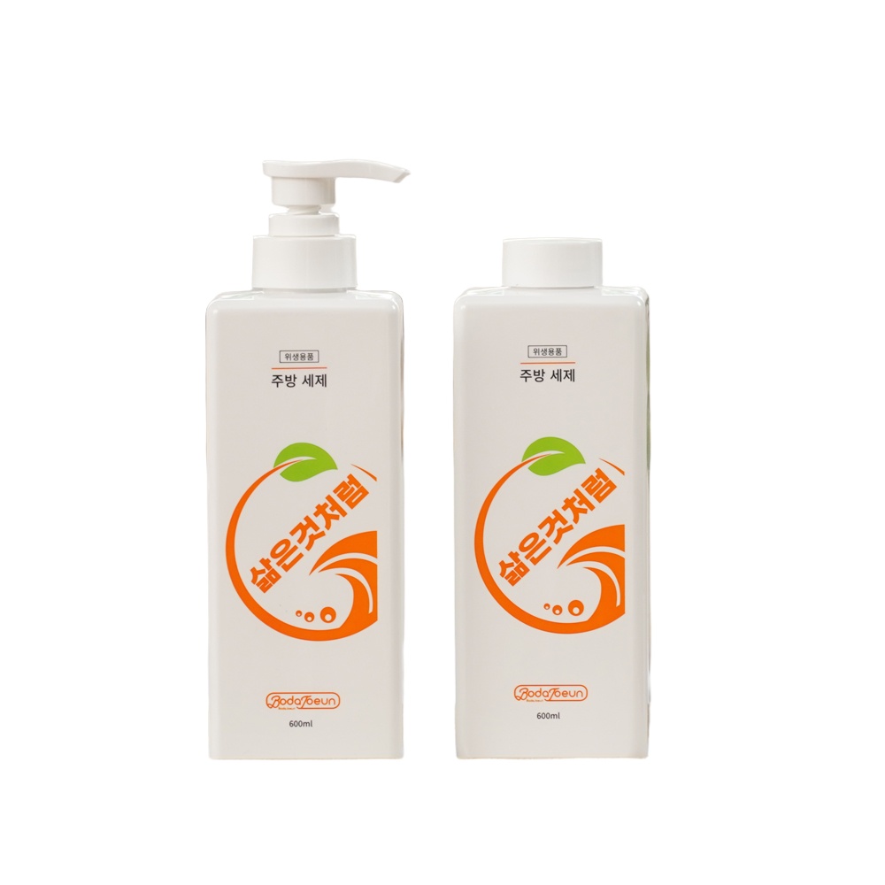 보다조은 삶은것처럼 친환경 1종 살균 주방세제 본품 600ml x1+리필 600ml x2 34,850원