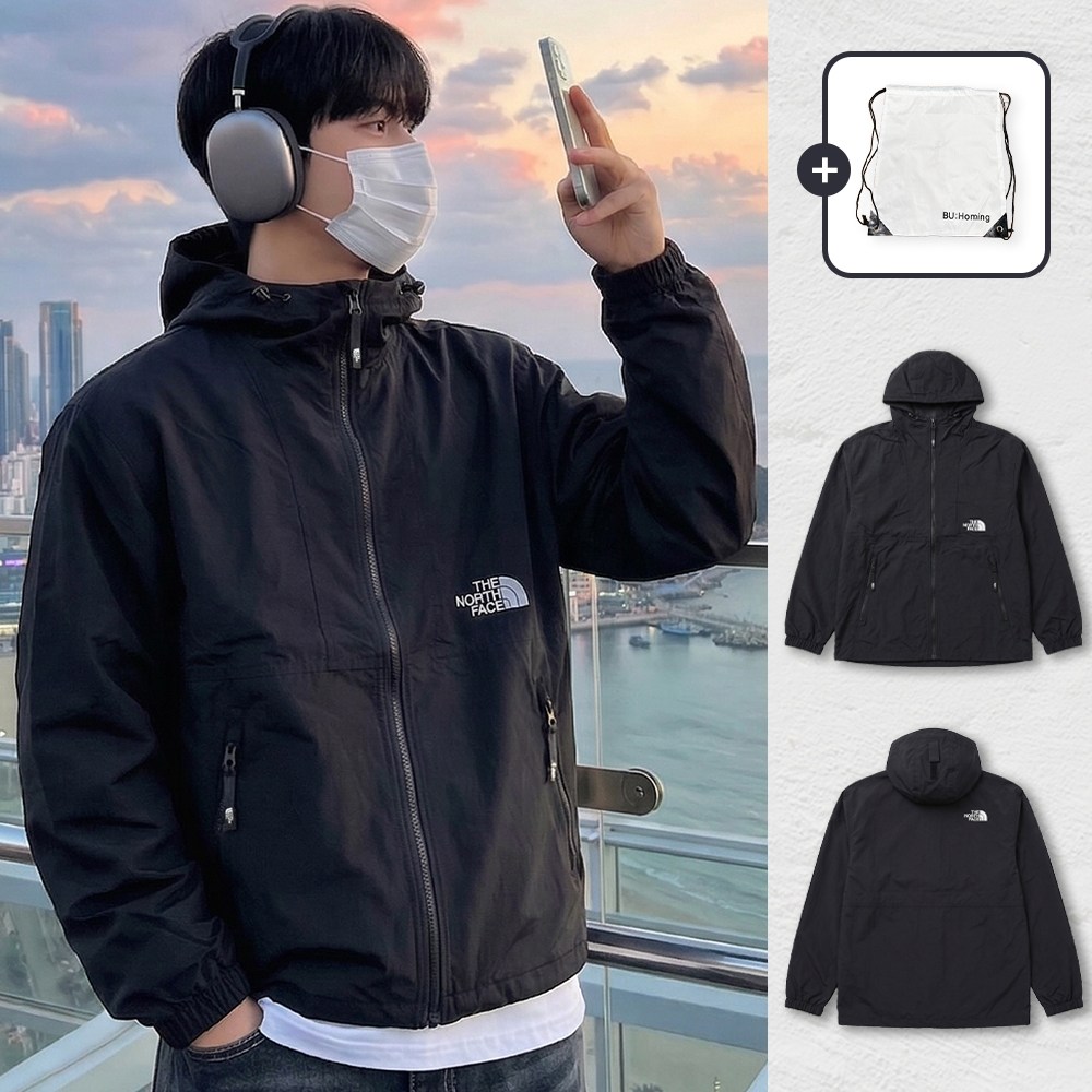 노스페이스 경량 바람막이 WD 컴팩트 AW 페테 UL 자켓 + 다용도 가방 181,000원