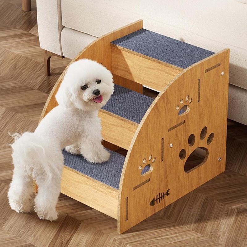 HANTAO 강아지 원목 계단 4단 3단 2단 반려동물 스텝 17,900원