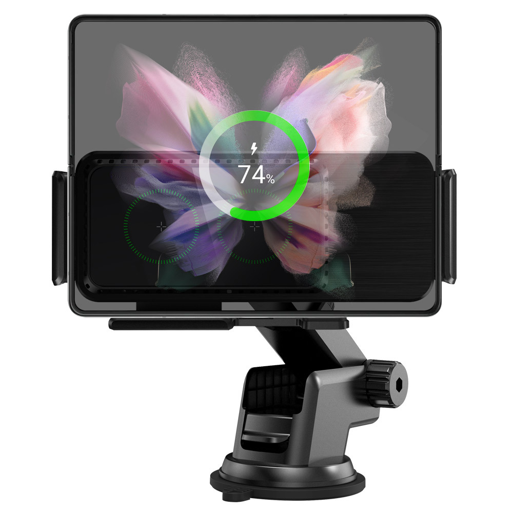 UM2 갤럭시 폴드3거치대 Z플립3 아이폰 맥세이프 듀얼코일 와이드 15W 차량용 고속 무선충전기 UMWH-CAR2Coil 51,900원