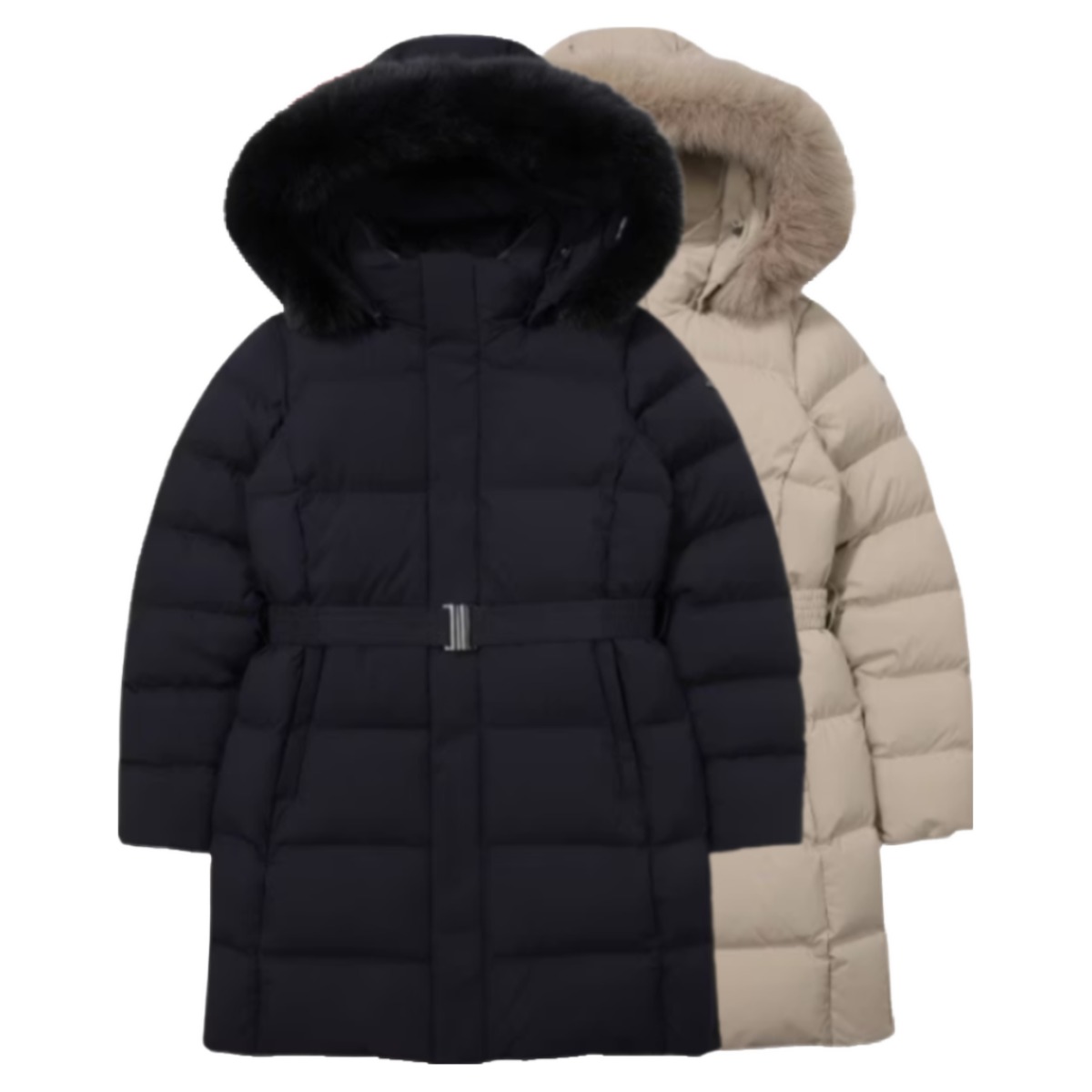 [백화점발송] K2 여성용 롱패딩 구스다운 발열 보온 방풍 여행 캠핑 워킹 산책 조깅 패딩 295,000원