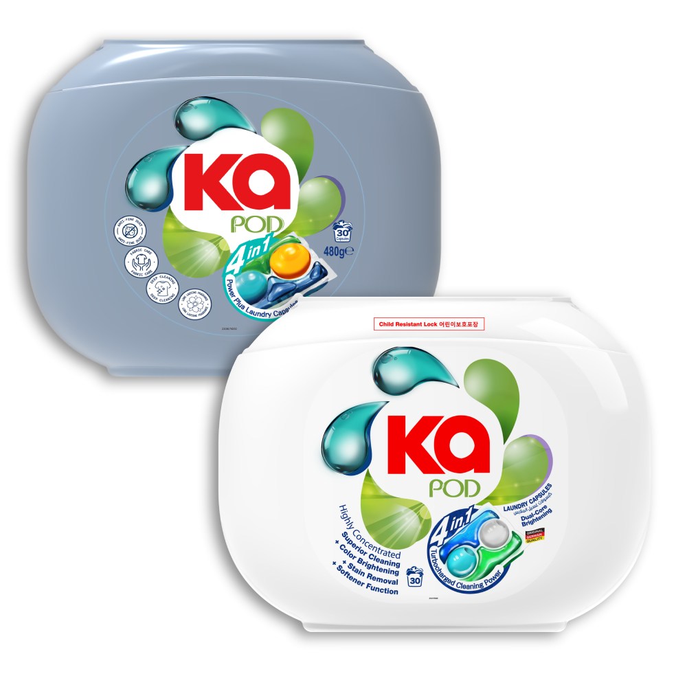 카포드 듀얼코어 4in1 캡슐세탁세제 브라이트닝 30개입+파워플러스 30개입(총 60개입), 1개 39,900원