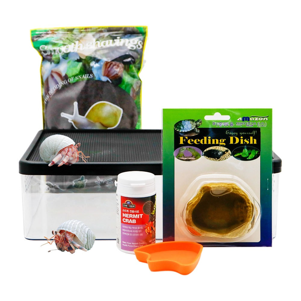 미미네아쿠아 탈출방지 소라게 키우기 세트 35,100원