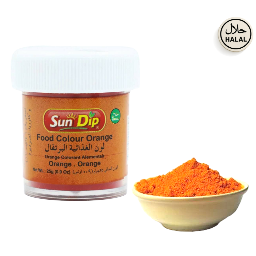 Halal Certified Orange Food Coloring by Sundip (Pakistan) 할랄 인증을 받은 파키스탄산 순딥 주황색 푸드 컬러링 4,600원