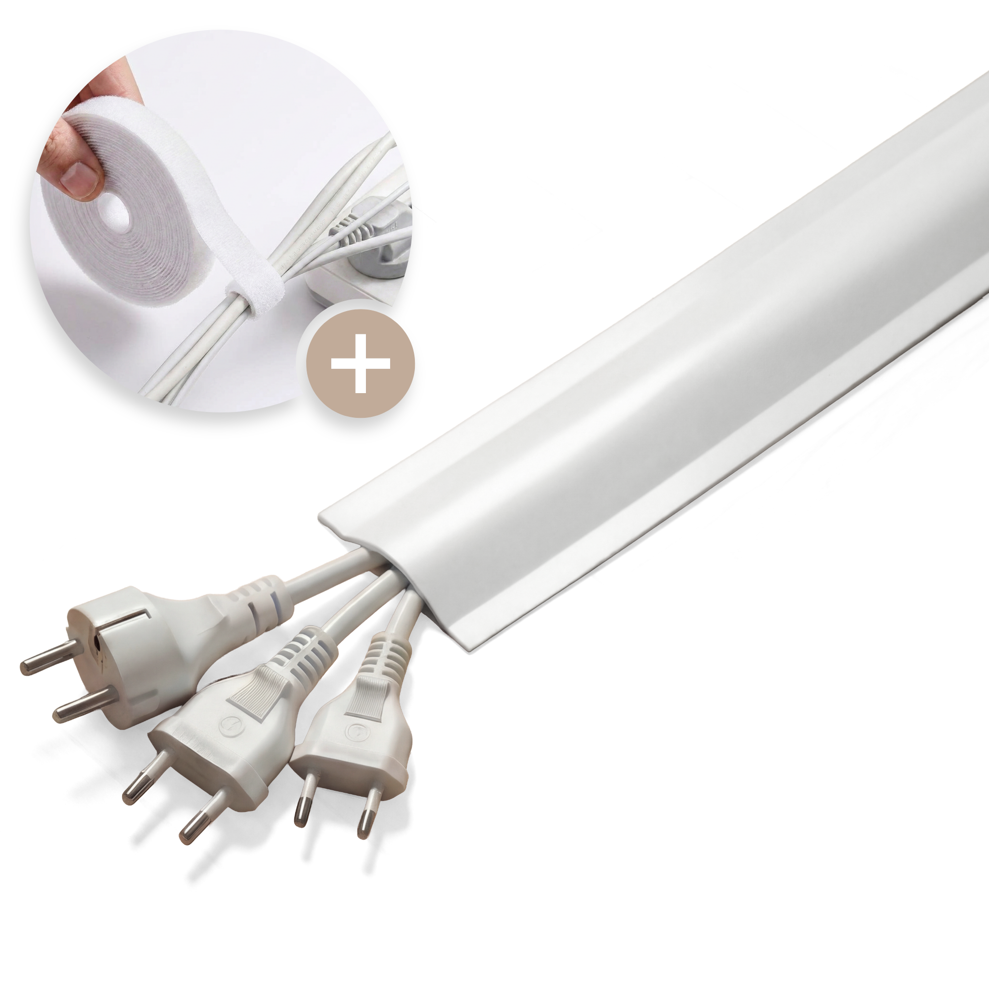 미늄 잘라쓰는 5m 대용량 전선 몰딩 가리개 선정리 벨크로, 화이트, 1개 23,800원