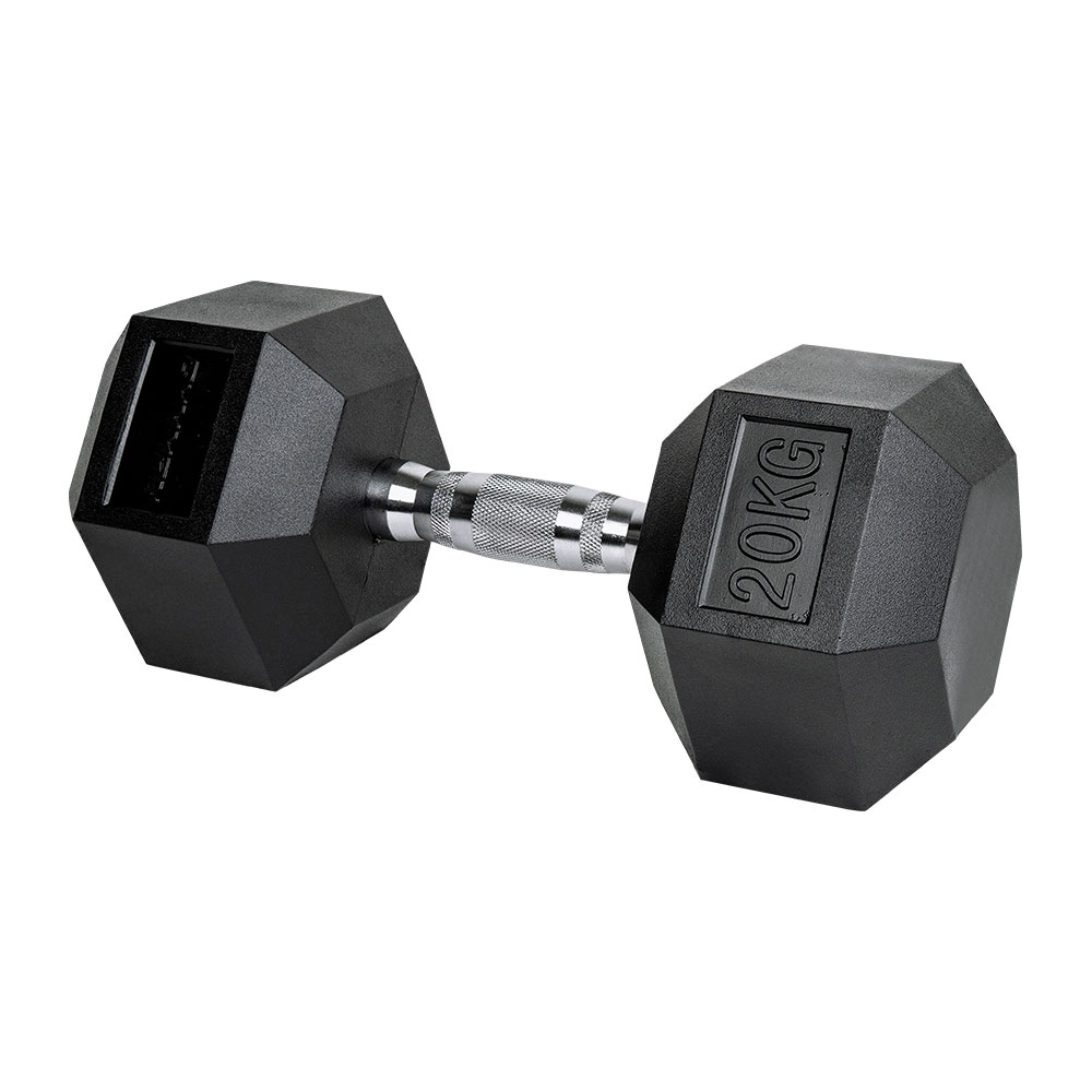 GYMMAN 짐맨 PEV 육각 덤벨 냄새없는 아령, 1개, 20kg 74,900원