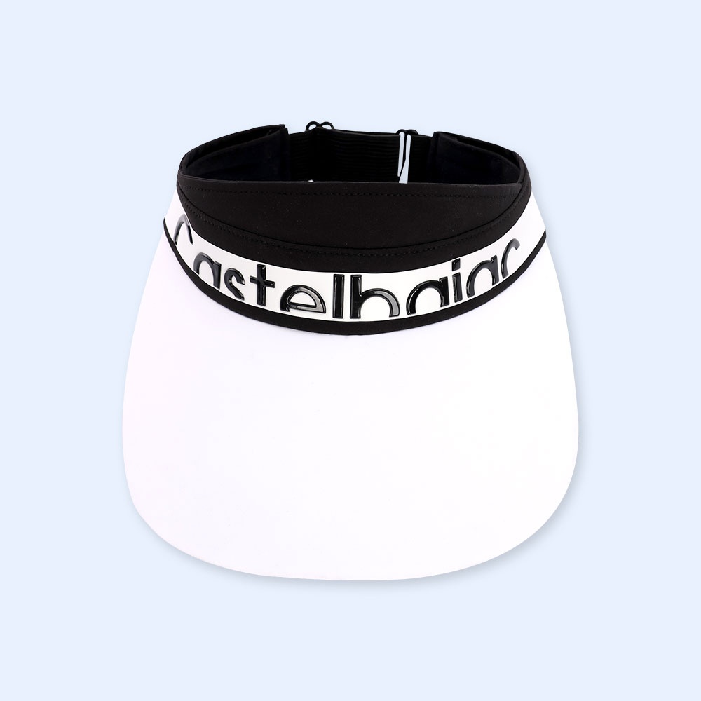 까스텔바작 레터링 와이드 썬캡 바이저 45,000원