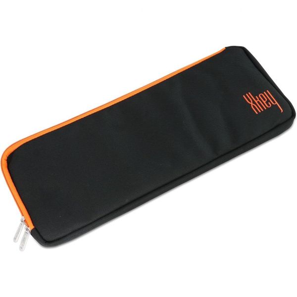 Xkey 25 USB/Air MIDI 키보드 컨트롤러용 CME 공식 초신성 보호 휴대용 케이스 슬림 경량 폼 인테리어 더블 지퍼 내구성 있는 폴리에스터 스타일리시한 오렌지 액센 92,400원