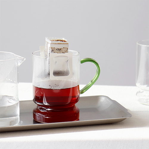 카모메키친 내열유리 고블렛 머그 500ml, GREEN, 1개 8,700원