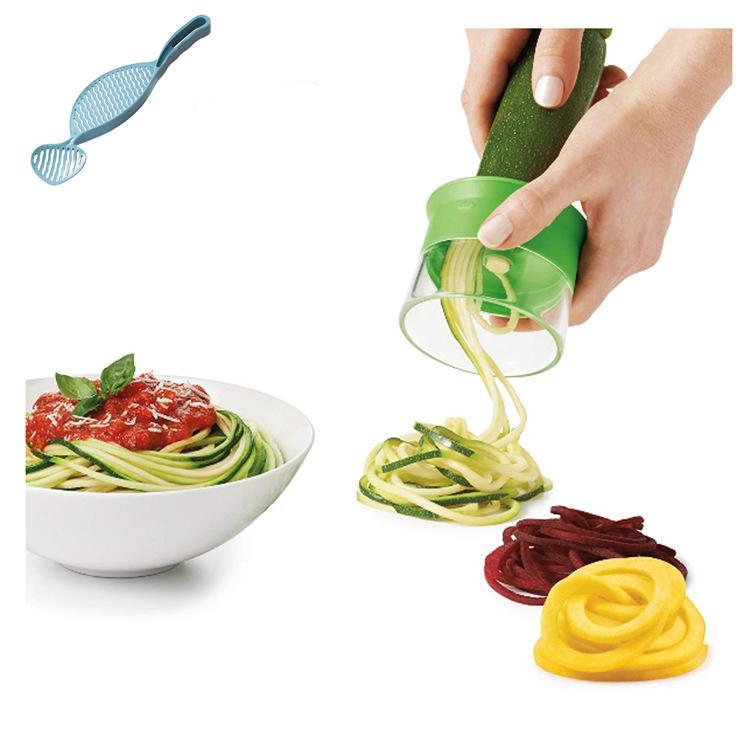 Meainna  해방타운 윤혜진 야채국수채칼 비건야채면 저탄수야채면 스파이럴커터 야채회전칼 다이어트면뽑기 야채면뽑기 8,590원