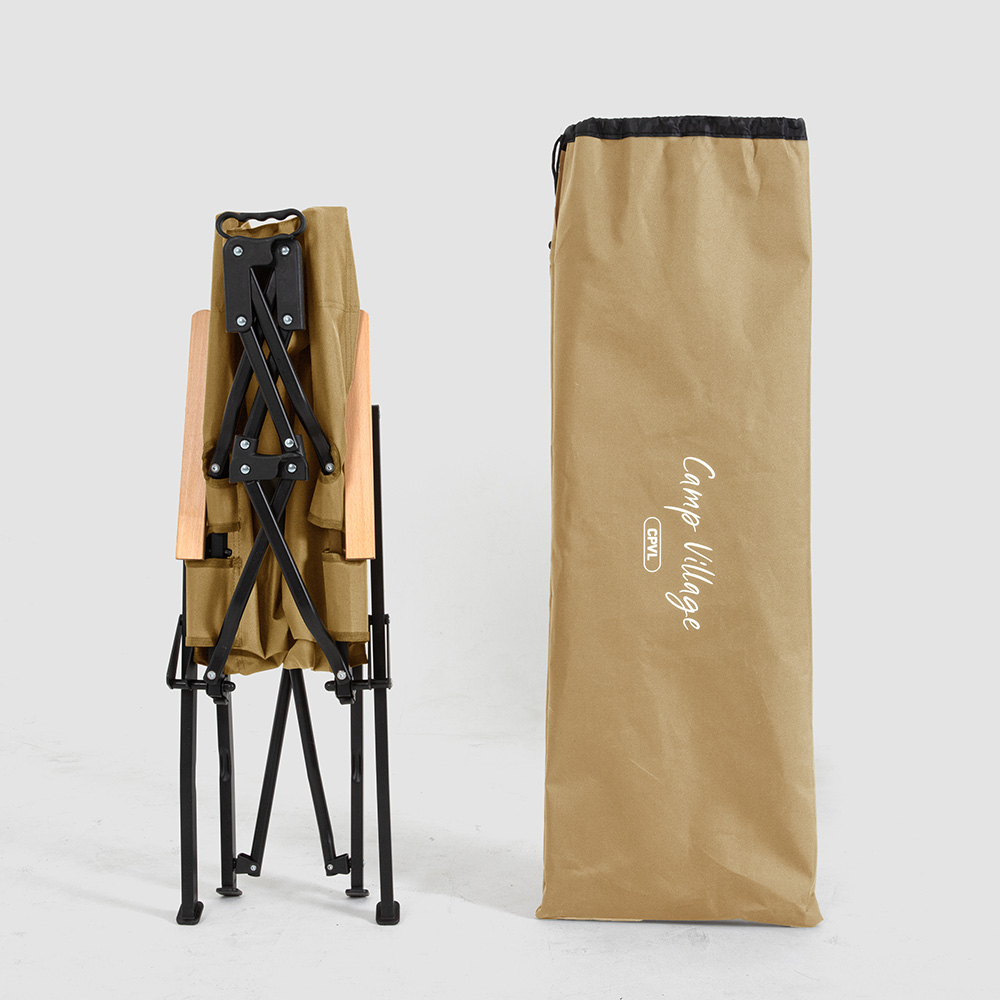 캠프빌리지 캠핑 낚시 접이식 리클라인 맥스 컴포트 체어 + 전용가방 세트, 1세트, 베이지 44,900원