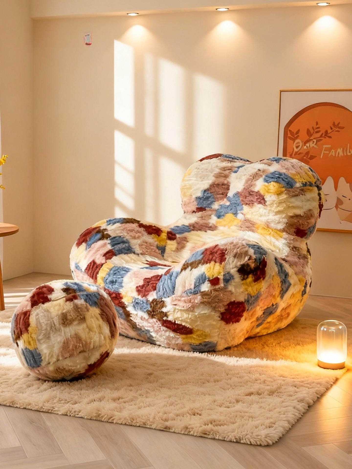 1인 모던 빈팩 볼쿠션 카페 라운지 안락 일체형 콩주머니 빈백 쇼파 야외 방수 침실 461,000원