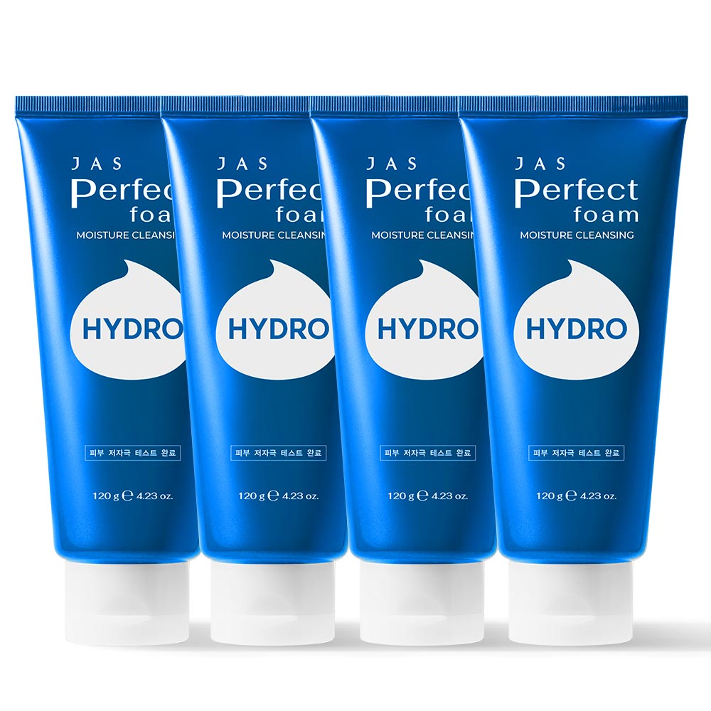 쟈스 퍼펙트 클렌징폼 하이드로, 4개, 120g 11,490원
