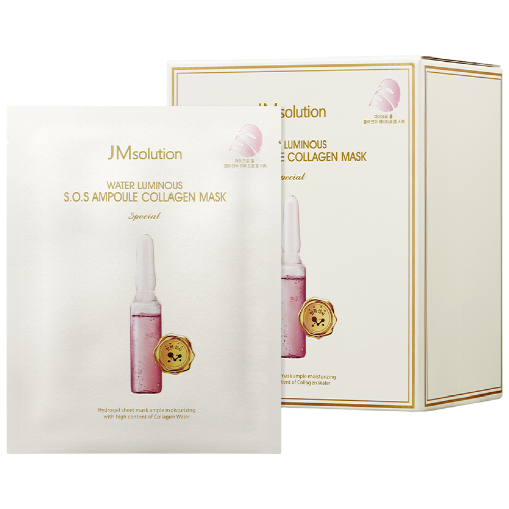 [35매] 제이엠솔루션 물광 에스오에스 앰플 산뜻한 콜라겐 하이드로겔 마스크 팩 스페셜 449,500원