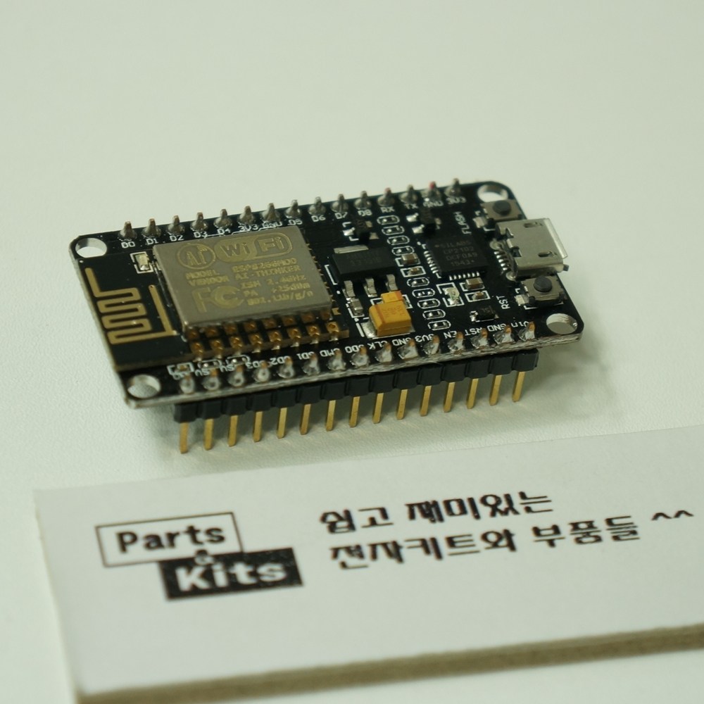 [파츠키츠] NodeMCU V2 CP2102, ESP8266, ESP-12E, WiFi, 펌웨어, Lua, 아두이노 5,000원