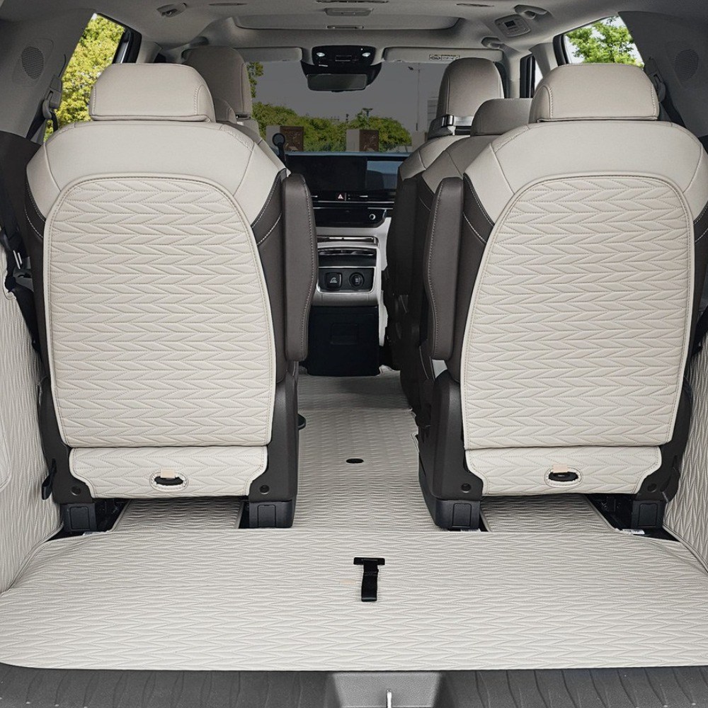 리노 가죽 시트백커버 더뉴카니발 4세대 페이스리프트, 9인승 1열(공기청정기 무)/블랙, 1세트 39,000원