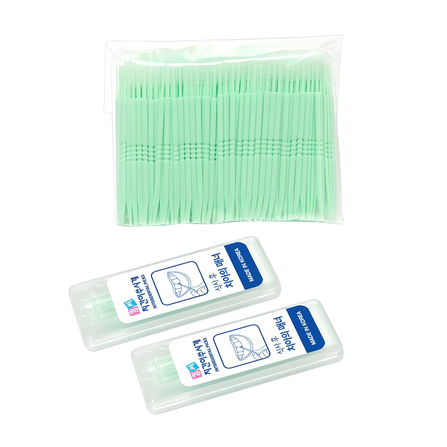 킴씨치간이쑤시개 치간 칫솔형 이쑤시개 9,500원