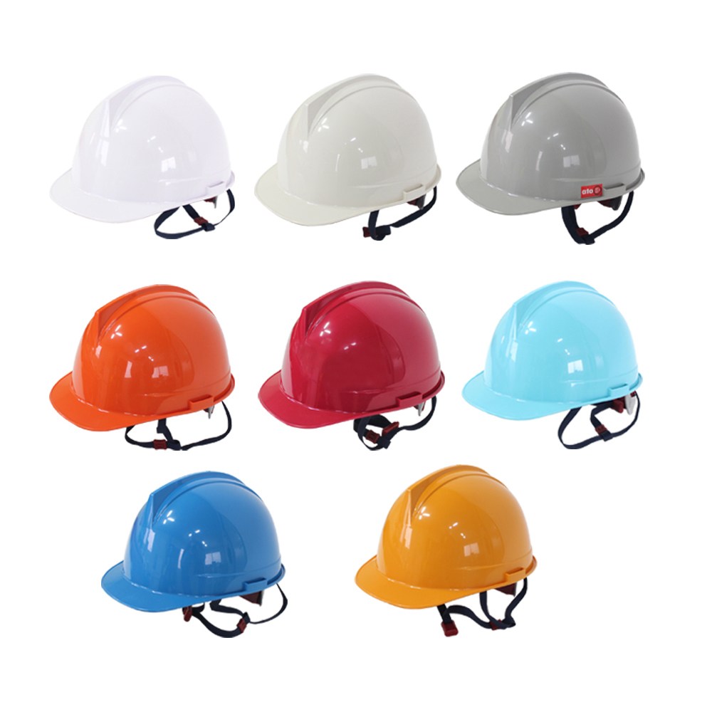 안전모 투구형 귀홈 안전모 KCS인증 건설 현장 공장 산업용 안전용품 안전모 악세사리, 백색 4,900원