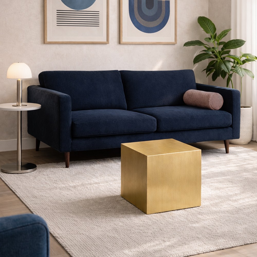 샤토 사이드 테이블, 스테인레스 골드, 골드 330,000원