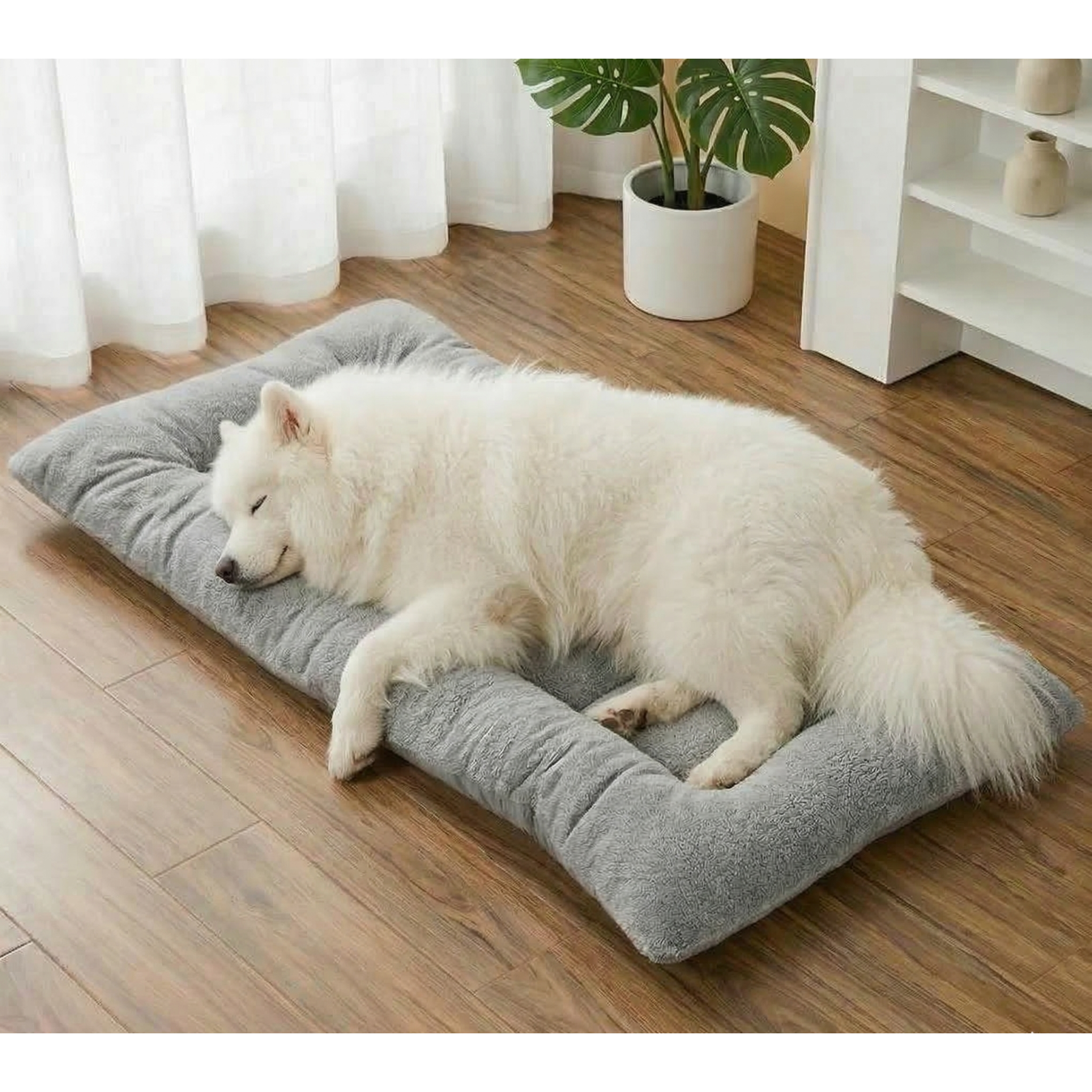 조이앤모어 대형견방석 강아지 애견 쿠션 대형, 1개, 그레이 12,600원