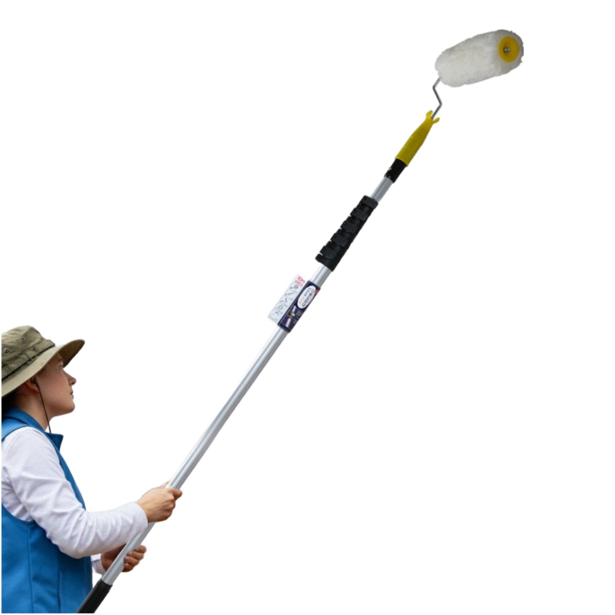 신형 국산 페인트 장대 6단 10M 페인트 로라대 롤러 연결봉 고지장대, 1개 88,900원