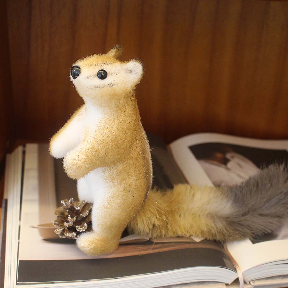 [왓위셀] 다람쥐 오너먼트 3type 트리 꾸미기 성탄 장식, 1개, 브라운 23,000원