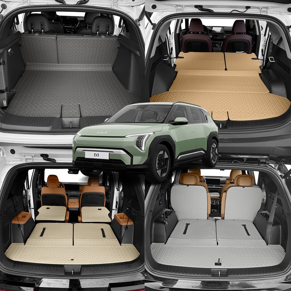 EV3 호환 캠핑 차박 리노 가죽 트렁크매트 국내 맞춤 제작 29,800원