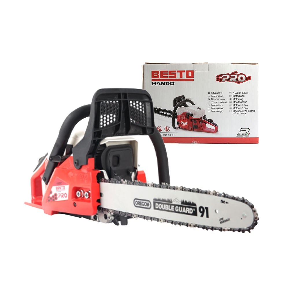 한도 체인톱 18인치 49cc 엔진톱 기계톱 가이드바 체인 장착 포함 TCS5000 293,900원