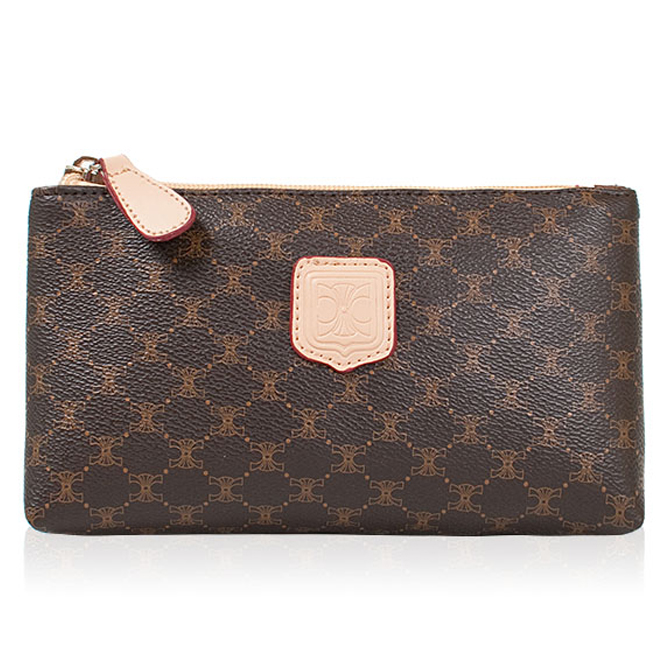 끄레앙 가죽콤비 고급 화장품파우치 S600 8,900원