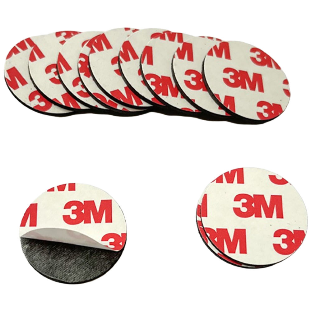 마그넷 원형 고무 자석 초강력 테이프 스티커 붙이는자석 냥장고문 동그란 동전 3M 5,800원
