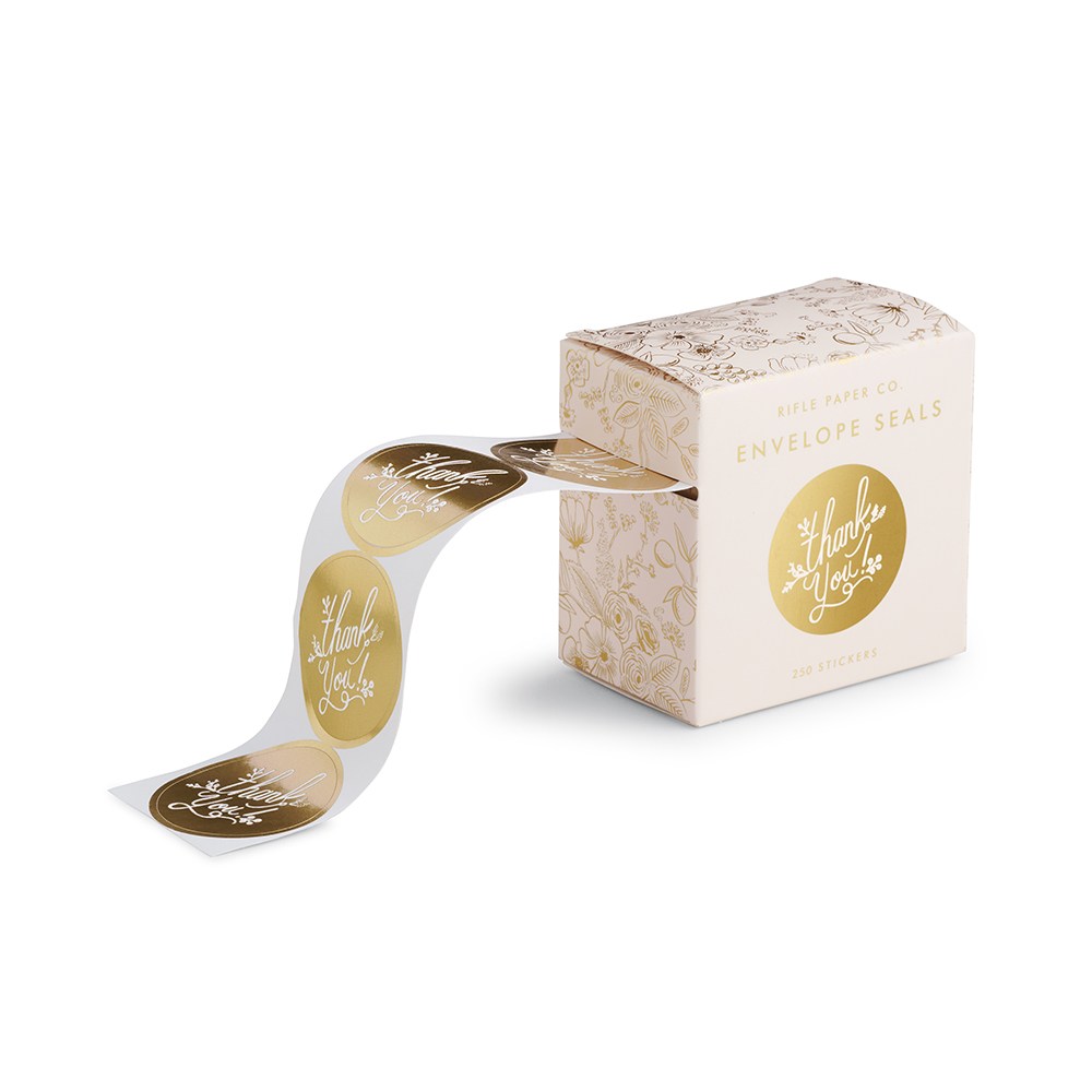 라이플페이퍼 Thank You 봉투 실링 스티커 20,000원