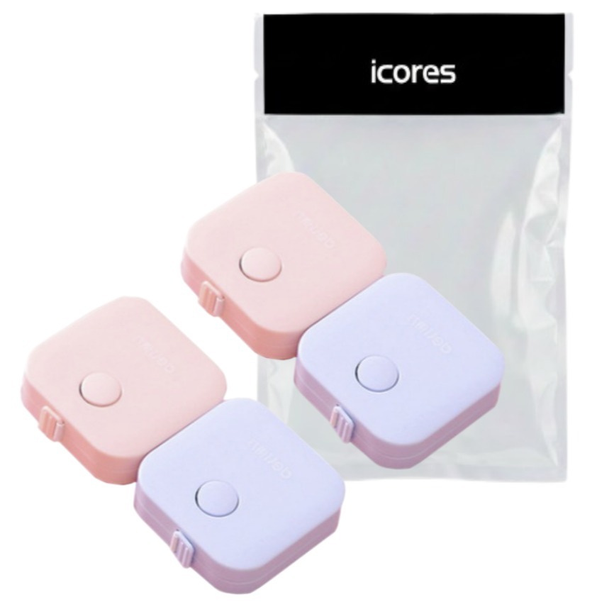 아이코어스 미니 양면 줄자 1.5m 랜덤발송, 1.5m, 4개 5,000원