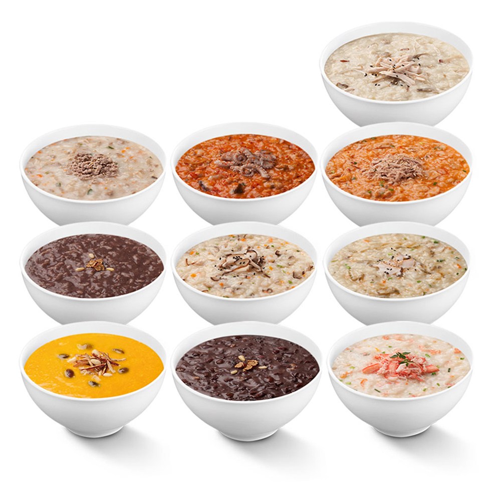 다림죽 맛보기죽세트(10종/10팩), 1세트, 5kg 41,900원