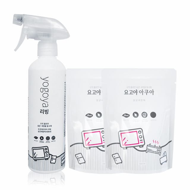 요고야리빙 에어프라이어 주방청소 전용 클리너 1200ml 다목적클리너, 1세트, 1.2L 26,800원