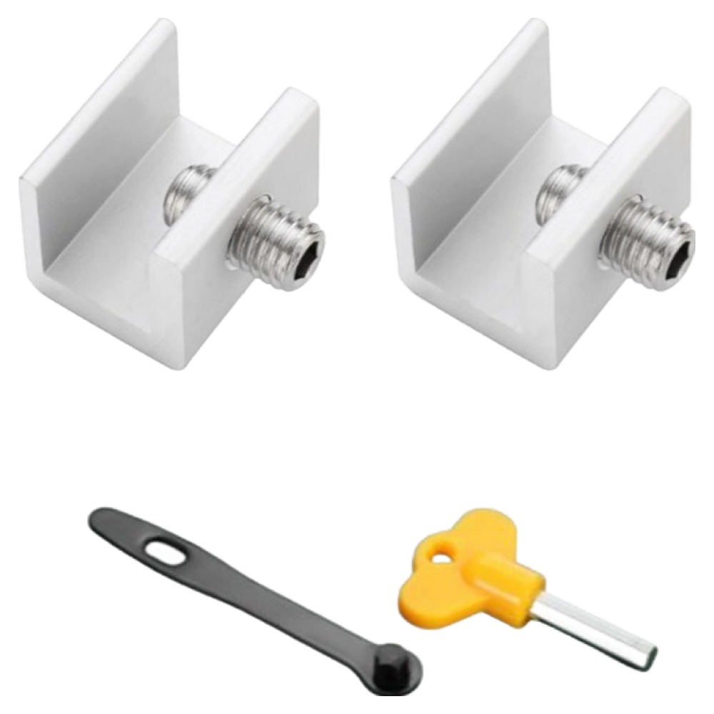 온트리 창문 잠금 장치 고정 스토퍼 2p + 렌치 2종 세트 3,900원