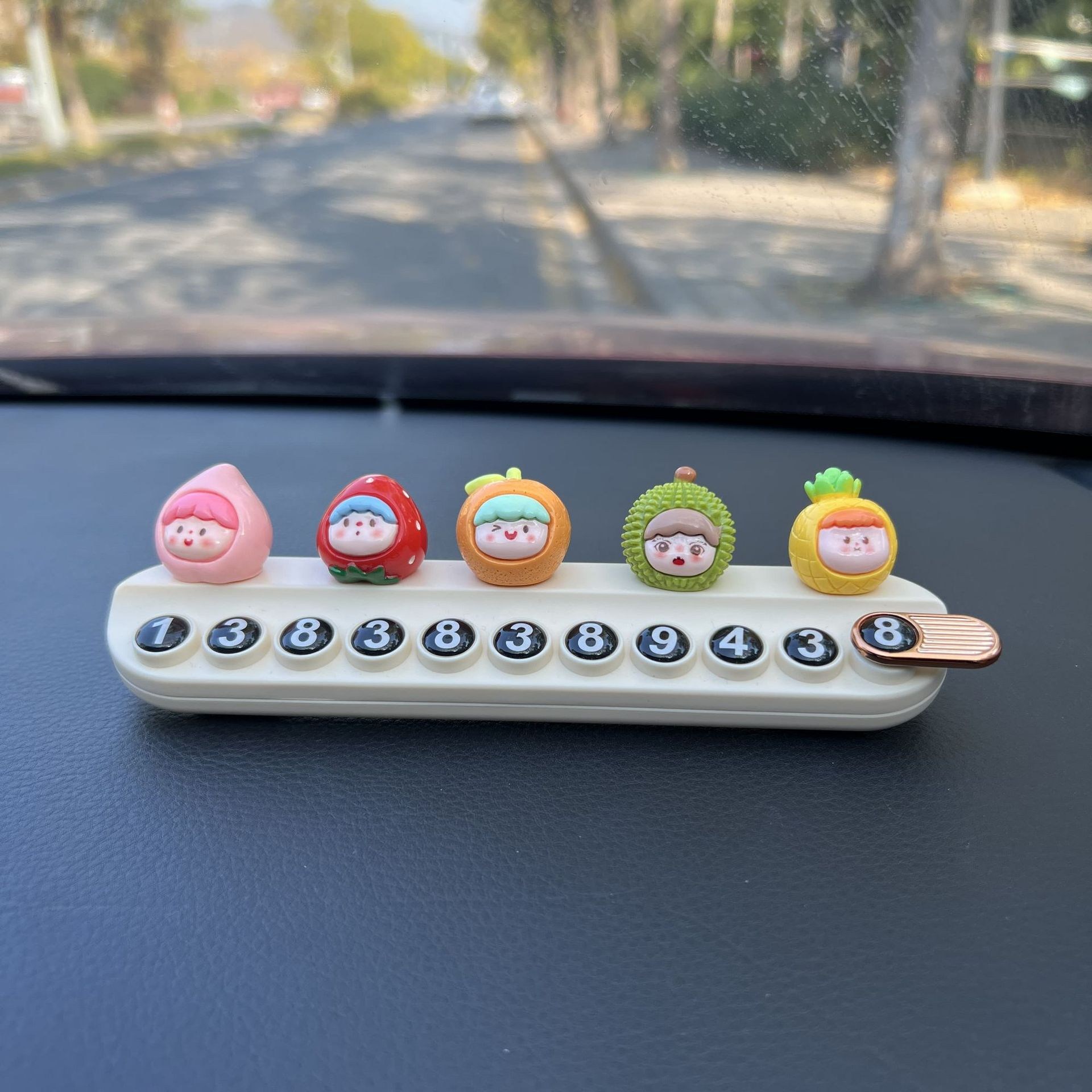 넘버링카 자동차 전화번호판 주차번호판 짱구 번호판 차량 주차안내판, 1개, 과일 요정 7,100원