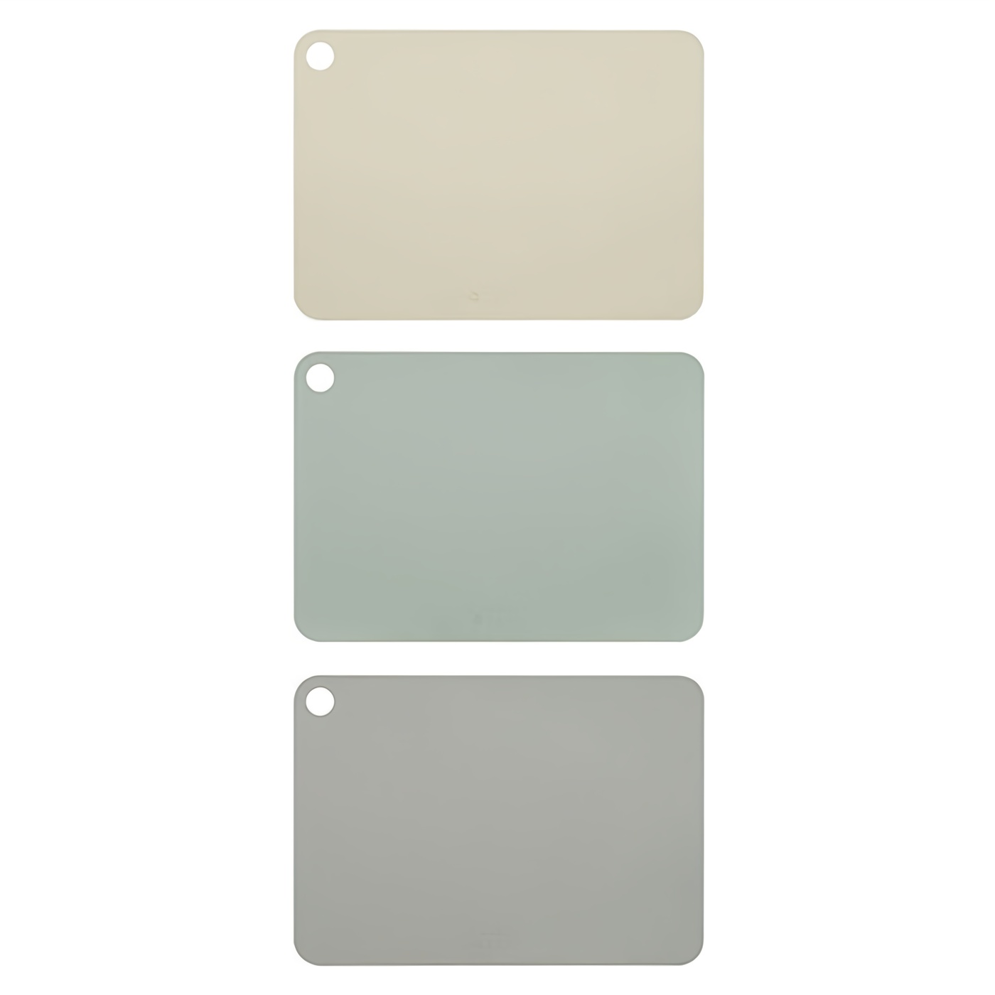 글라스락 베이비 TPU 이유식 도마 3종 세트, 크림베이지+리프그린+애쉬그레이, 1세트, 크림베이지 + 리프그린 + 애쉬그레이 15,900원