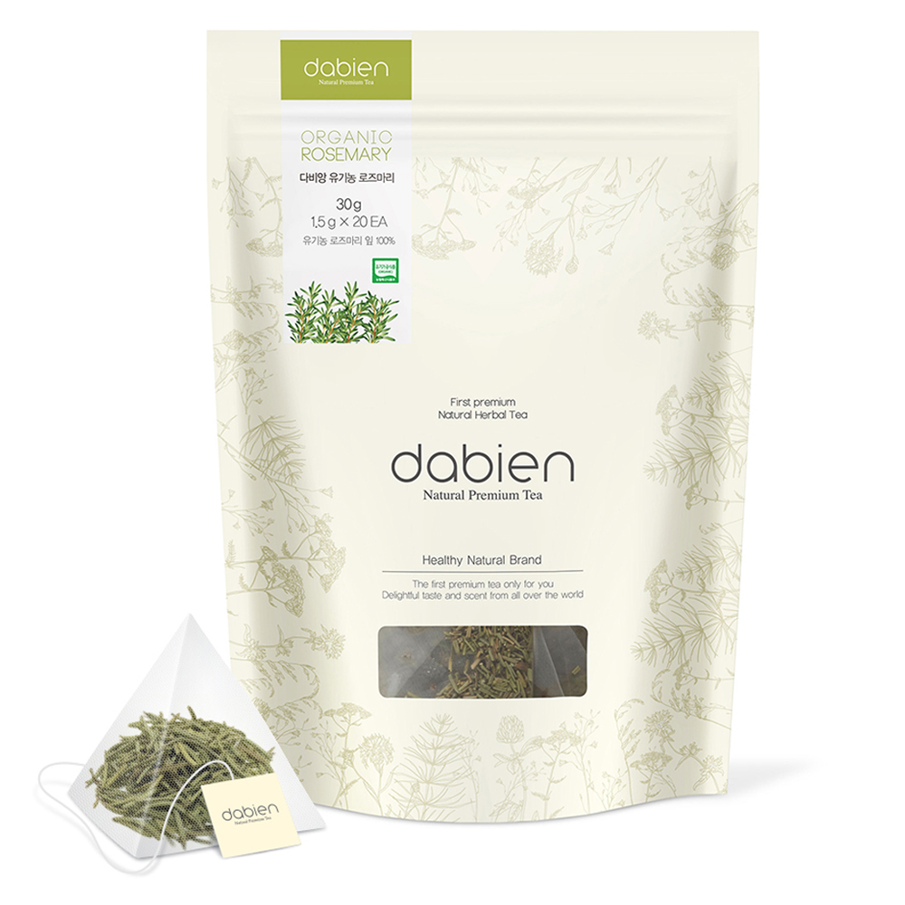 다비앙 유기농 로즈마리차 생분해티백 8,800원