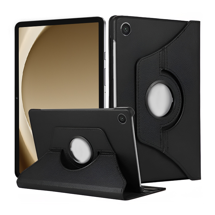 UBAcc 갤럭시탭 A9 가로세로 회전형 레더 케이스 X110, 블랙, 1개 7,200원