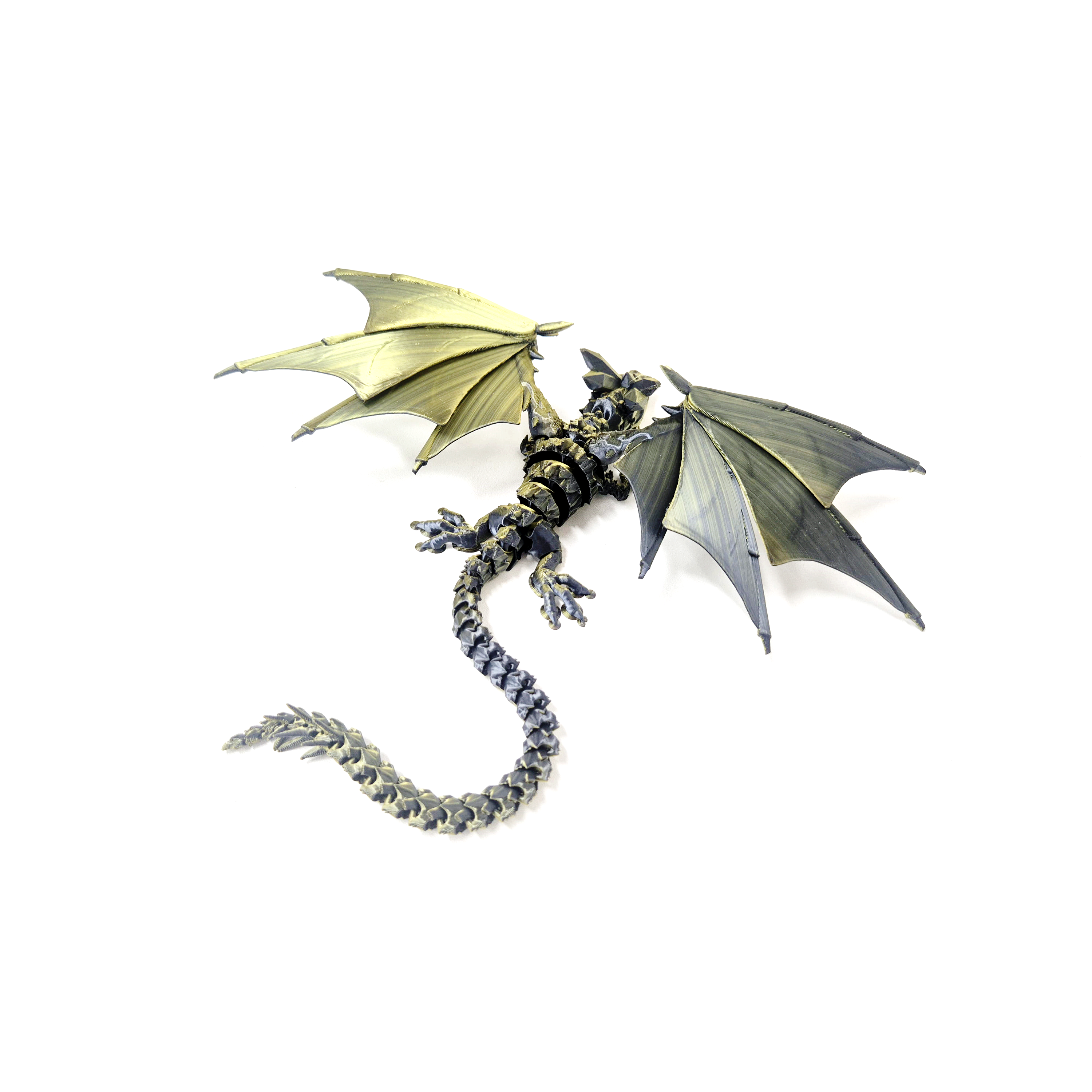 아이카 3D 드래곤 관절 피규어 날개 크리스털 용 인테리어 완구 관절 프린팅 15,000원